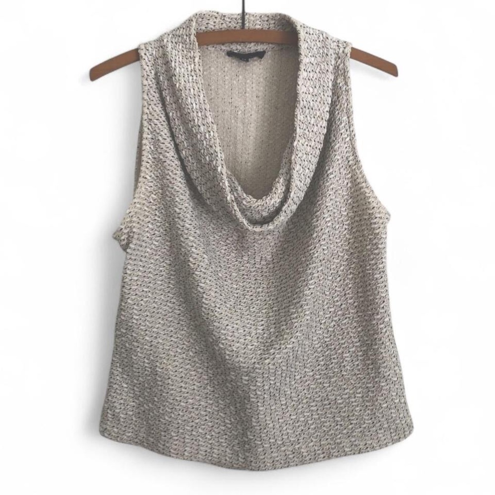 Anthropologie DREW Sleeveless Cowl Neck Sweater Top